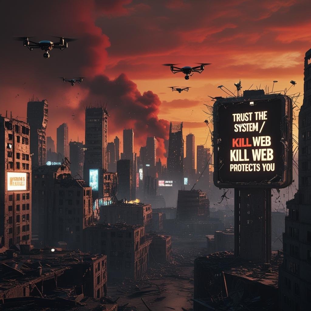 As real-world systems begin to influence life-or-death decisions, The Kill Web asks the question:

“What happens when the machine that’s supposed to protect us begins to fear us?”

Why not read the teaser script here...

royalmarineshistory.com/kill-web-2036-…