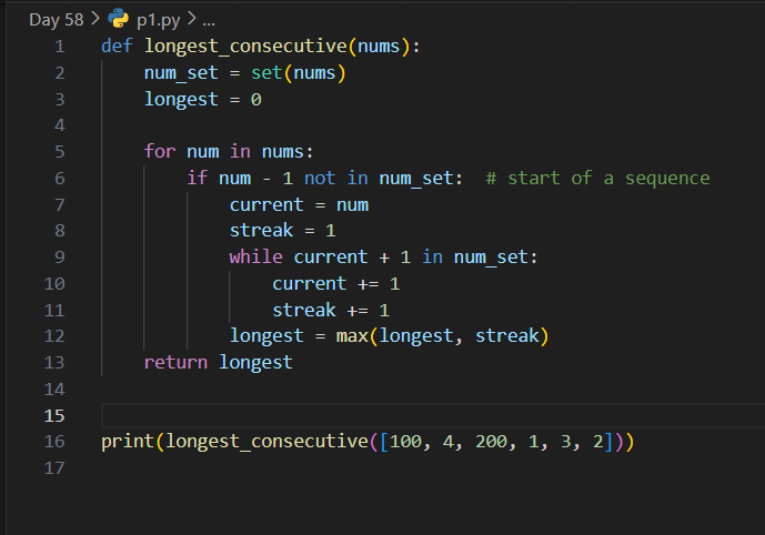 AnshumanSparsh's tweet photo. ✅ Day 58 / 100 – #100DaysOfCode
🔹 Solved 4 solid medium-level Python problems
🔹 Topics: sequences, anagrams, matrix rotation, and more
🔹 Learning: Break problems → Find patterns → Code smart
➡️ https://t.co/ycyco3ggjk
#Python #DSA #100DOC https://t.co/Fi1P11Sul8