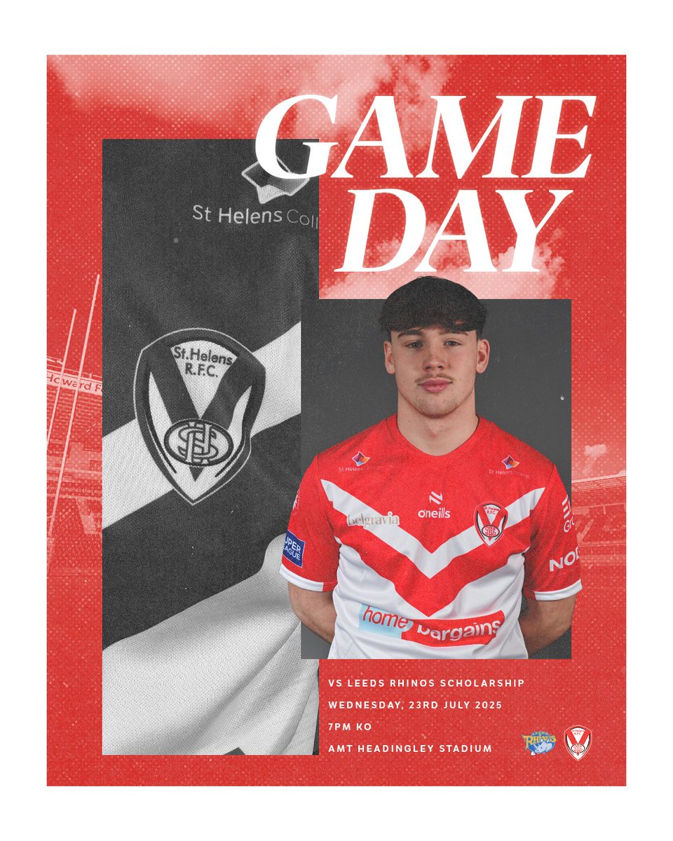 Saints1890's tweet image. ๐ป ๐บ๐ช๐ฏ๐ถ๐ณ๐จ๐น๐บ๐ฏ๐ฐ๐ท ๐ฎ๐จ๐ด๐ฌ ๐ซ๐จ๐
๐ @leedsrhinos
๐ AMT Headingley Stadium
๐ 7pm
๐ Adults ยฃ5 - Juniors (U16) free
Best of luck to our Under 16s in their final match of 2025 tonight! ๐
#COYS
