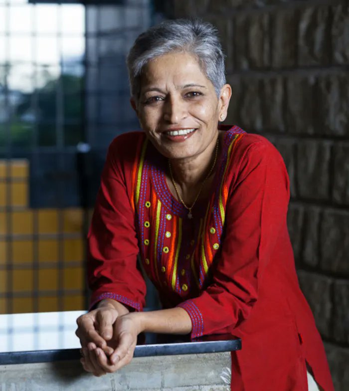 TeestaSetalvad's tweet photo. The Evidence comes tumbling out: The Gauri Files-A Journalist’s Murder & its Repurcussions #GauriLankesh #IamGauri @kavithalankesh #Assassination #Hindutva #HateCrime
https://t.co/B0f8EKpOIZ https://t.co/8EN15kGcNk