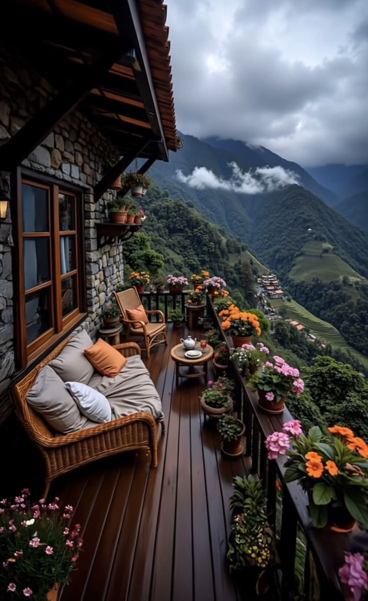 Just me, tea, and silence. 🌿☁️

#balconyvibes #cloudyescape #cozycorners #slowliving #naturetherapy
