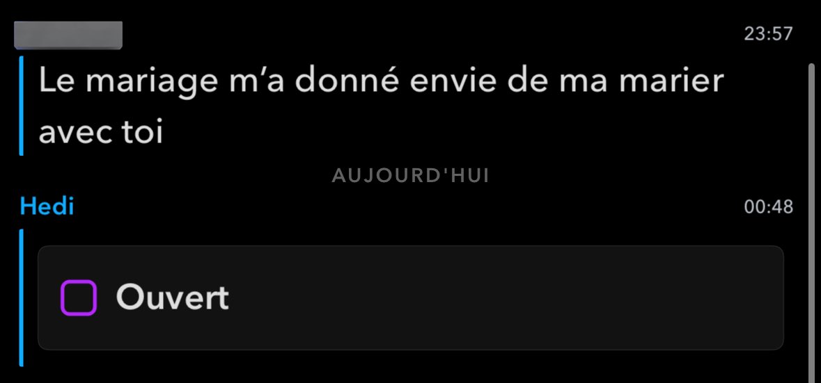 mn shab est parti à un mariage jvs en supplie regardez ce qu’il m’a envoyé