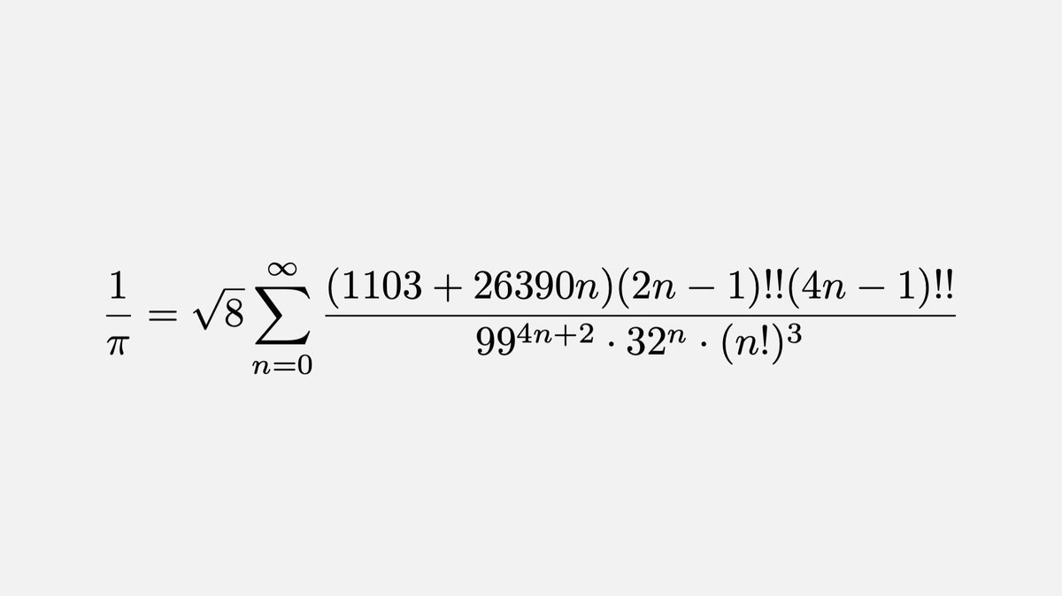 fermatslibrary's tweet image. Ramanujan said that he received his formulas from God