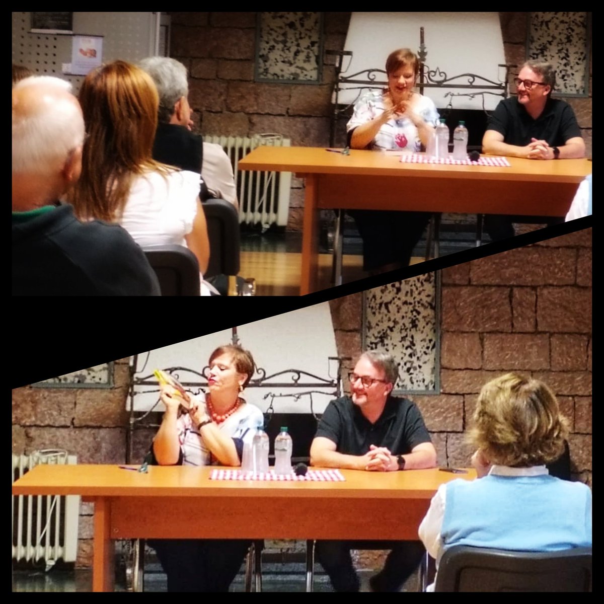 Ieri sera io e il commissario Botero siamo saliti nella bella biblioteca di Cremeno per prendere un poco di fresco e parlare di #lenigmakaminski (Mondadori) di fronte a un pubblico attento e numeroso. Grazie per l'invito agli organizzatori!
#lenigmakaminski #paoloroversi #gialli