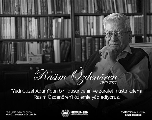 _aliyalcin_'s tweet image. “Gül Yetiştiren Adam”ın ardından üç yıl geçti…
Sözüyle, yazısıyla, irfanıyla yüreklere dokunan Rasim Özdenören’i rahmetle ve özlemle anıyoruz.
Yedi Güzel Adam’dan biri olarak edebiyatımıza ve düşünce dünyamıza gül misali eserler bıraktı.
İz bıraktı, yol açtı, yürekten dua…