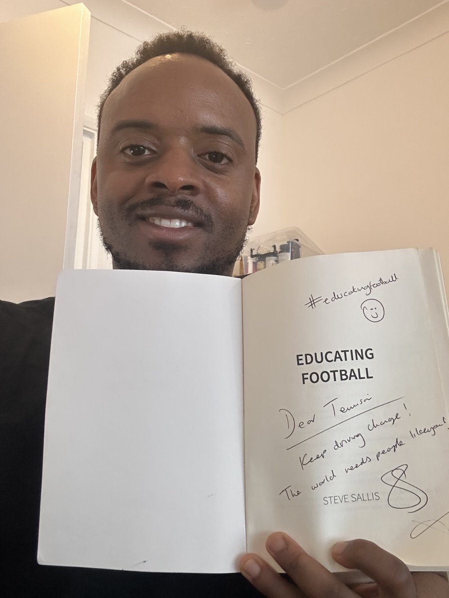 Temisan Williams (@coach_temisan) on Twitter photo "An athlete's career can often end up in the hands of the wrong people."
Just one of the comments that sent me into deep self-reflection after reading <a href="/stevensallis/">Steve Sallis - Author/Speaker of Leadership @uefa</a> book, Educating Football.
Here's 8 messages for coaches to reflect on:
*I could have written 100*
(THREAD) 🧵 "An athlete's career can often end up in the hands of the wrong people."
Just one of the comments that sent me into deep self-reflection after reading <a href="/stevensallis/">Steve Sallis - Author/Speaker of Leadership @uefa</a> book, Educating Football.
Here's 8 messages for coaches to reflect on:
*I could have written 100*
(THREAD) 🧵