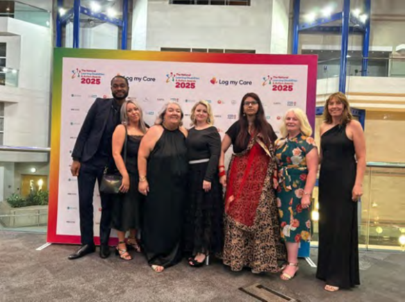 Congratulations to Emma and the supported employment team works closely with our Life Skills students to find them work, including Natasha Chander (pictured at the event) who studies on the Supported Employment programme in 2023/24. Read: ow.ly/naI950Wss7b