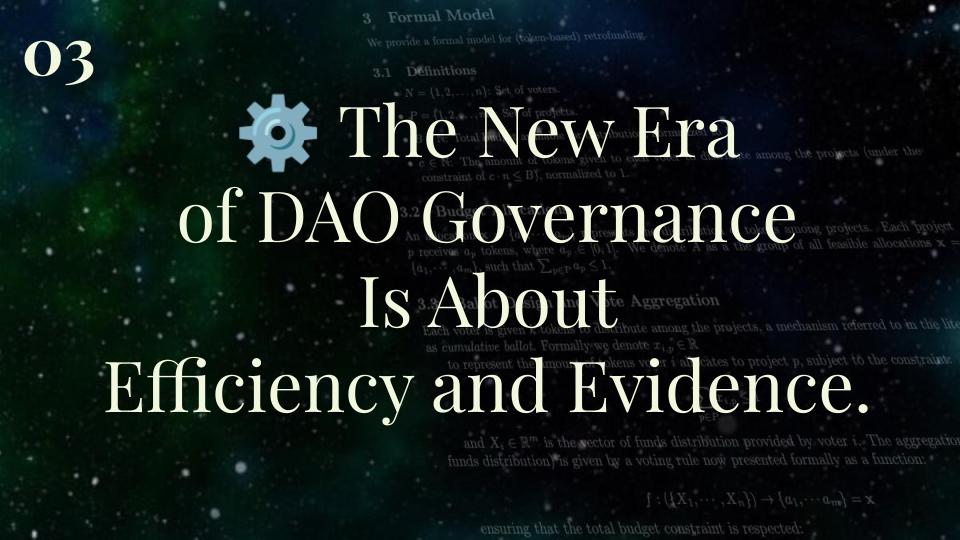 akrtws's tweet image. During EthCC 2025 in Cannes, my team at GovXS and friends — @thedevanshmehta, @dwddao, @noturhandle, @Bbeats1, and @Jamilya_eth — organized breakout sessions to share and debate the latest developments in governance design.

This post summarizes my main observations — shaped by…