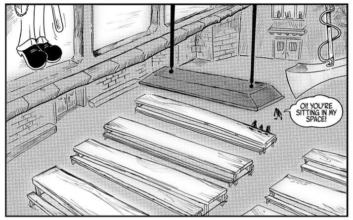 AndrewMorrice1's tweet image. 1/2 Busy today?

Link to comic in following tweet.

#HRAMcomics #blonge #tapas #snidensnout