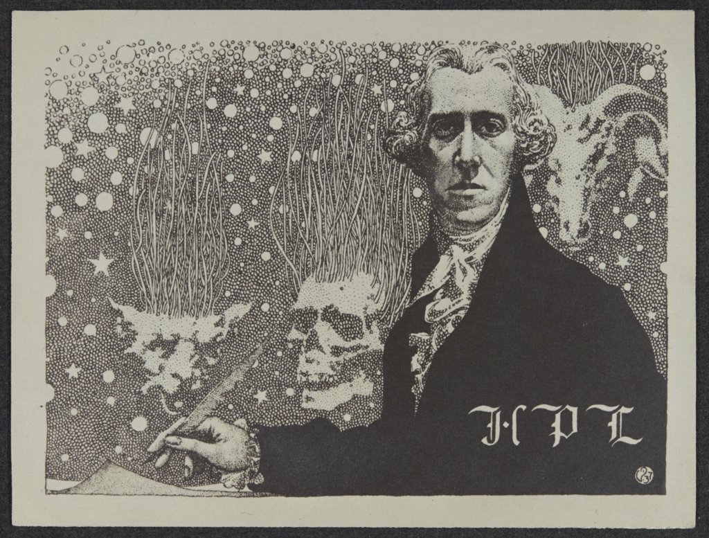 michaelscaines's tweet image. The sinister visage of HP Lovecraft/the pulp illustrations of Virgil Finlay, born July 23 1914