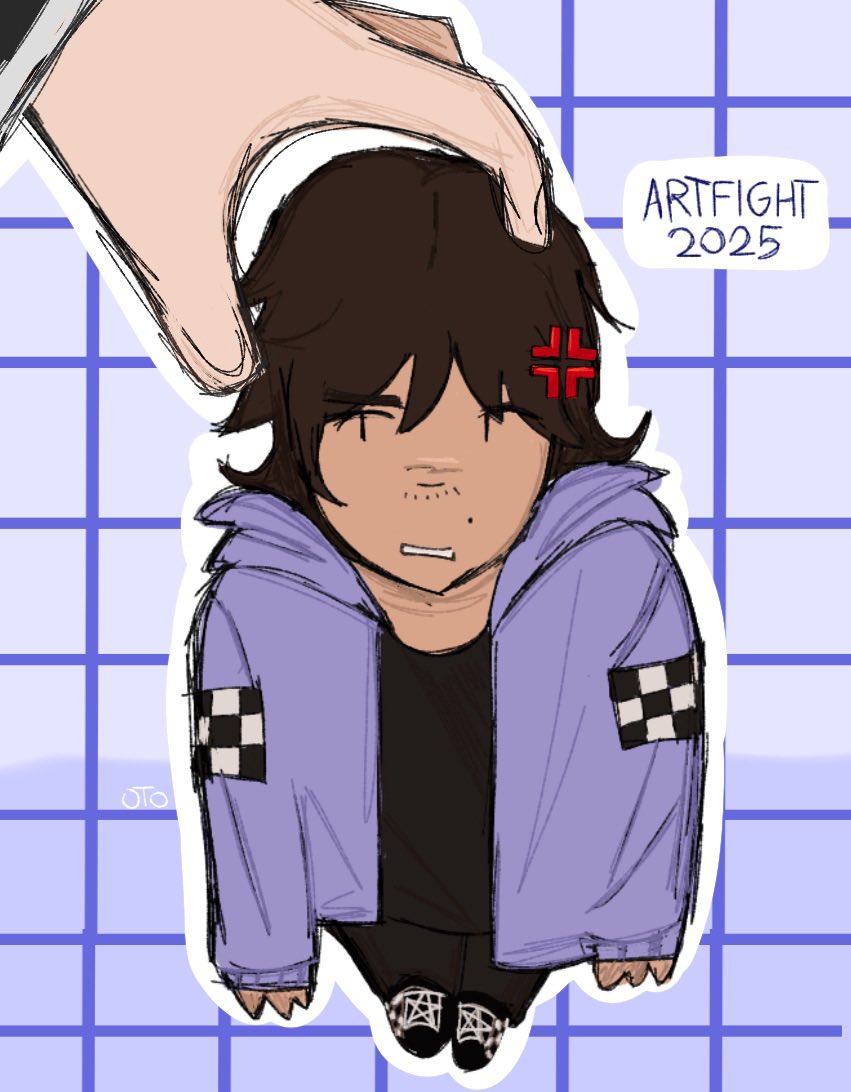 otomachii's tweet image. artfight attack for @KateLazy14