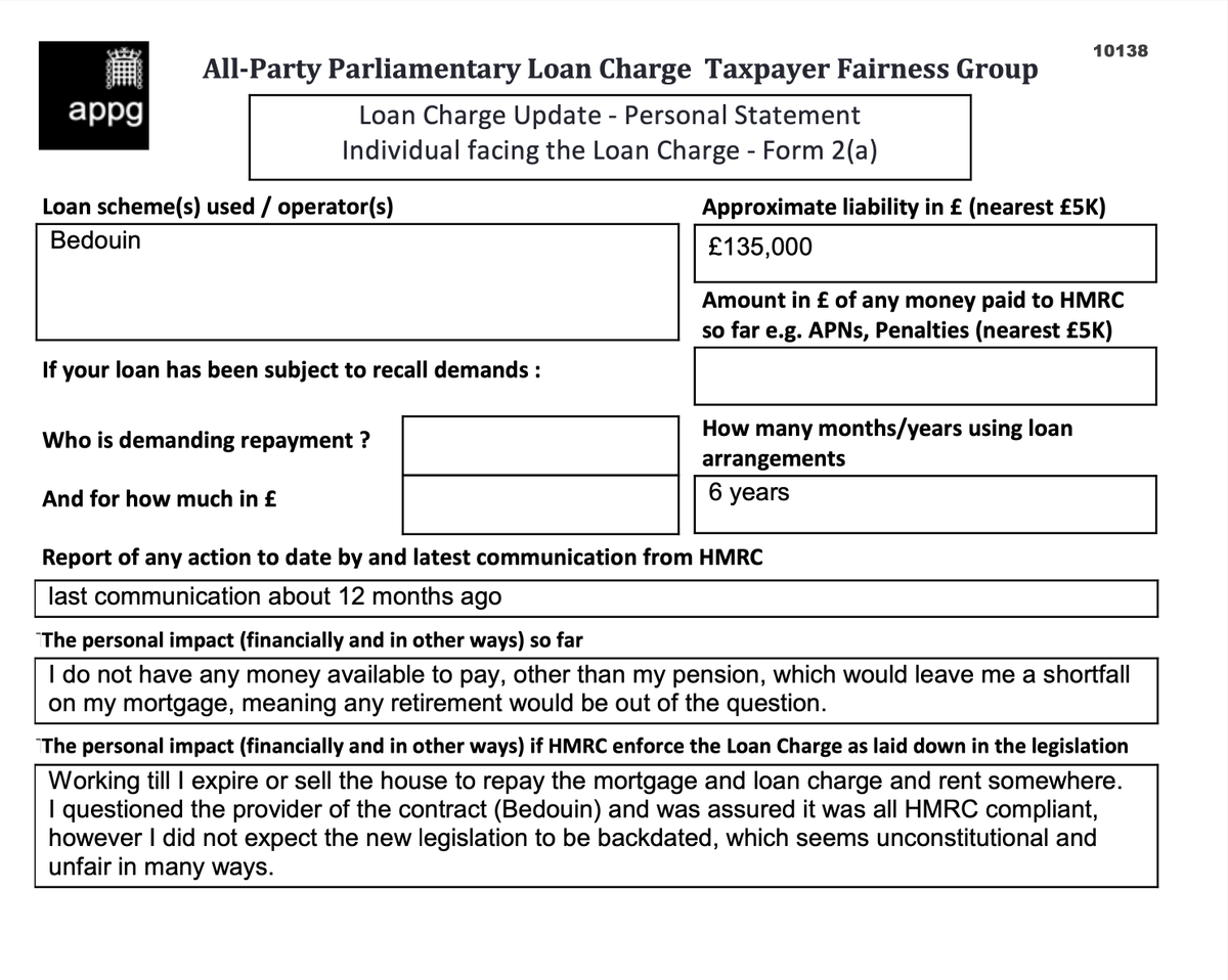 LC_Impact's tweet image. I questioned the provider of the contract (Bedouin) and was assured it was all HMRC compliant, however I did not expect the new legislation to be backdated, which seems unconstitutional and unfair in many ways
@LCAG_2019
@loanchargeAPPG
#LoanChargeScandal