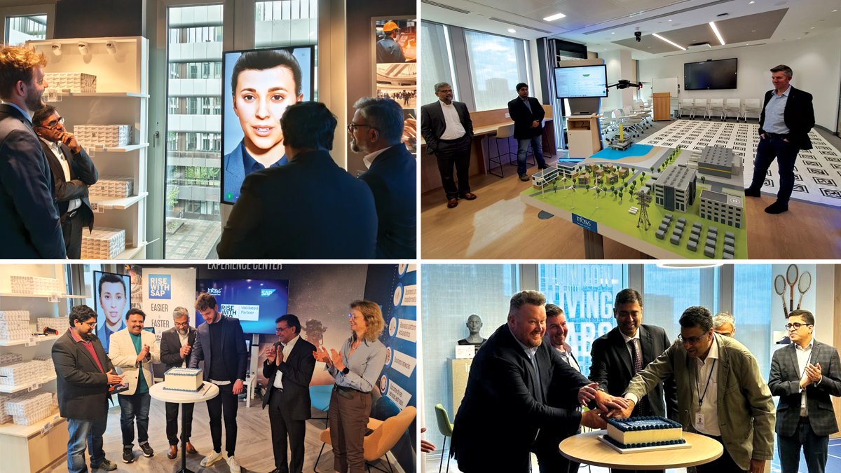 Infosys's tweet image. Infosys unveils the Enterprise Innovation Lab for SAP Solutions in Düsseldorf, Germany!
Empowering enterprises with #SAPBusinessAI, #RISEwithSAP, #InfosysCobalt &amp;amp; #InfosysTopaz to drive transformation.
Honored to host SAP leaders in celebrating this milestone!

#SAP #EnterpriseAI…
