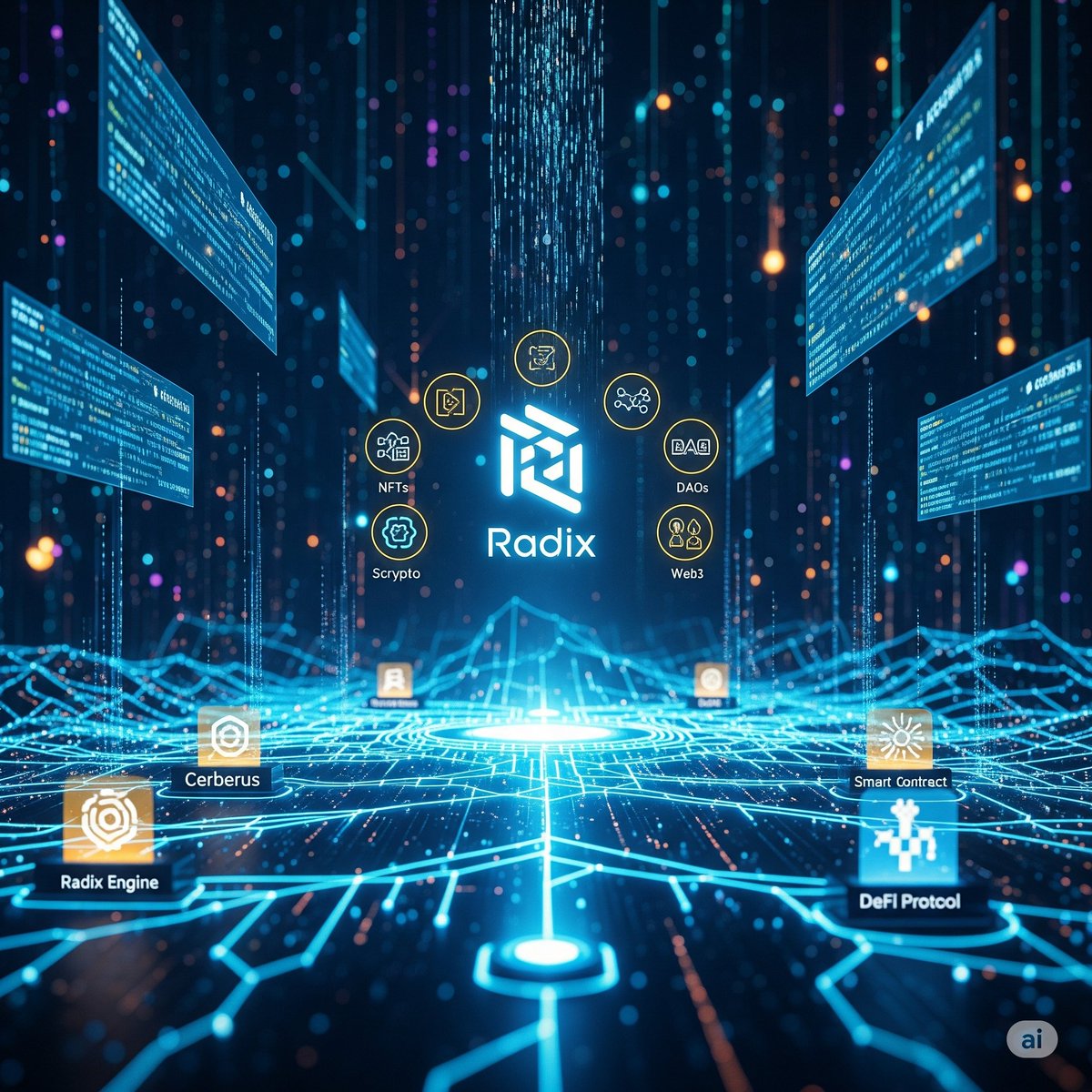 DeFiScriptor's tweet image. GM Web3 fam! 🚀
Waking up to another day of innovation and decentralization. Especially excited about the progress in the @radixdlt ecosystem building the future of DeFi and Web3 with Scrypto and the Radix Engine! Let's build something amazing today #RadixDLT #Web3