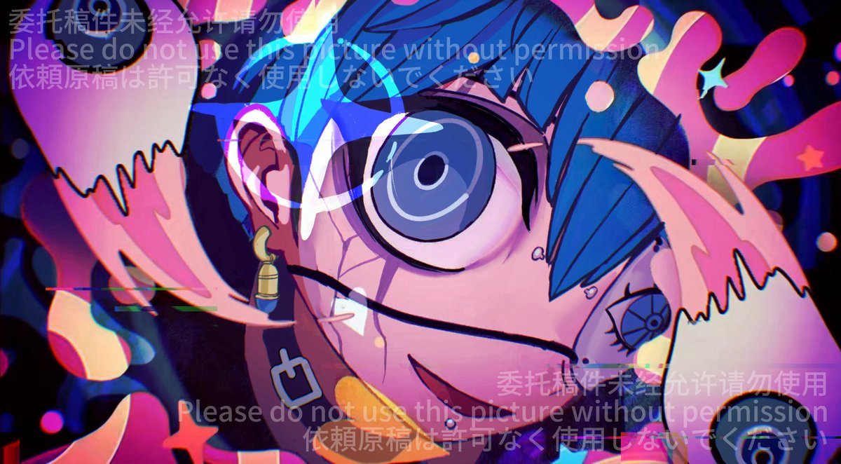 🫐👁🫐見てる #hndr_FA