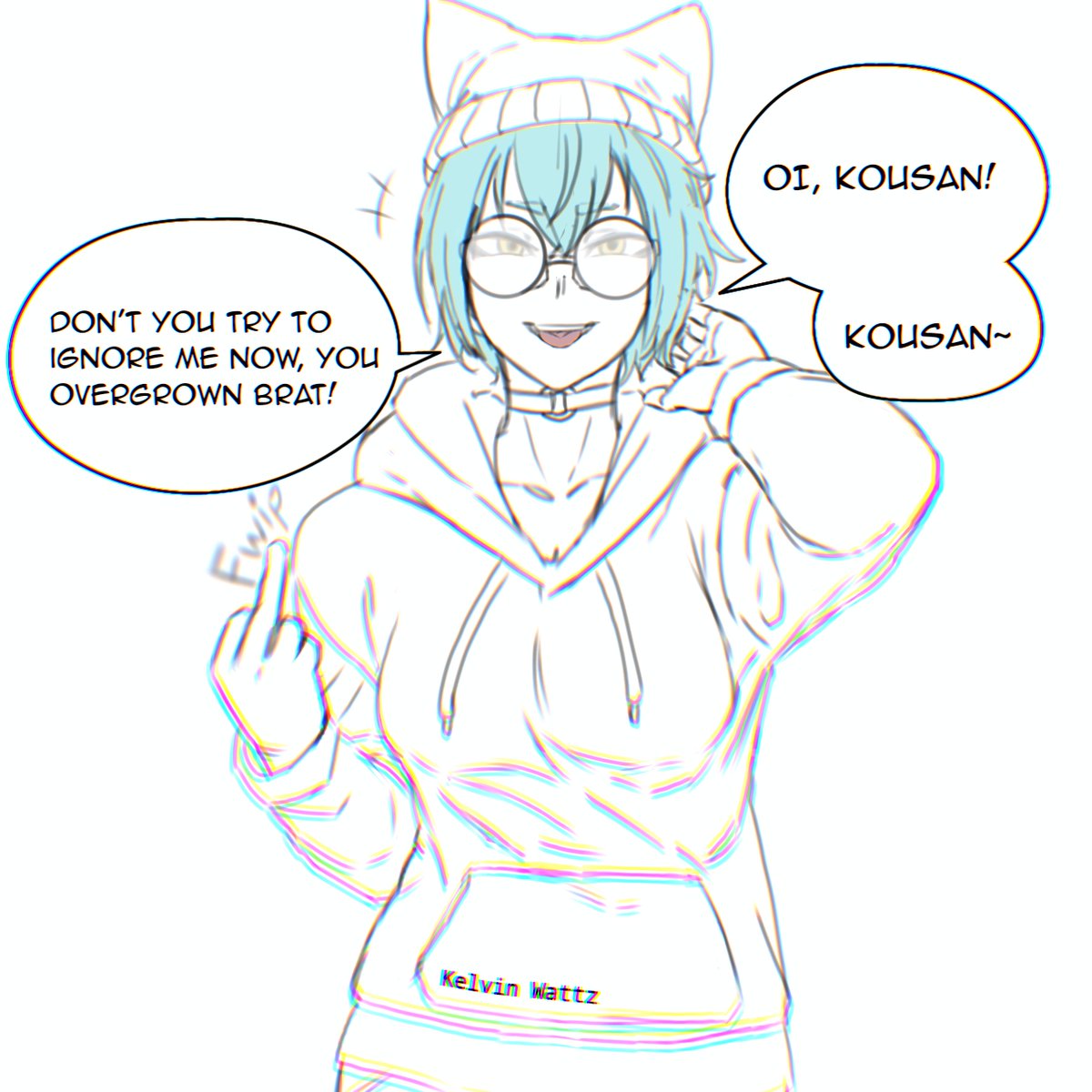 ocht_illust's tweet image. Imagine being in #Zaibatsu, couldn't be me.