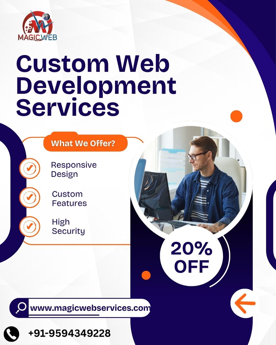 MagicWebService's tweet image. 🚀 Turn Your App Idea into Reality!
Looking for a reliable custom mobile app development company?
Magic Web Services builds scalable, user-friendly, and high-performing apps tailored just for your business.
📱 iOS | Android | Hybrid
#MobileAppDevelopment #CustomAppSolutions