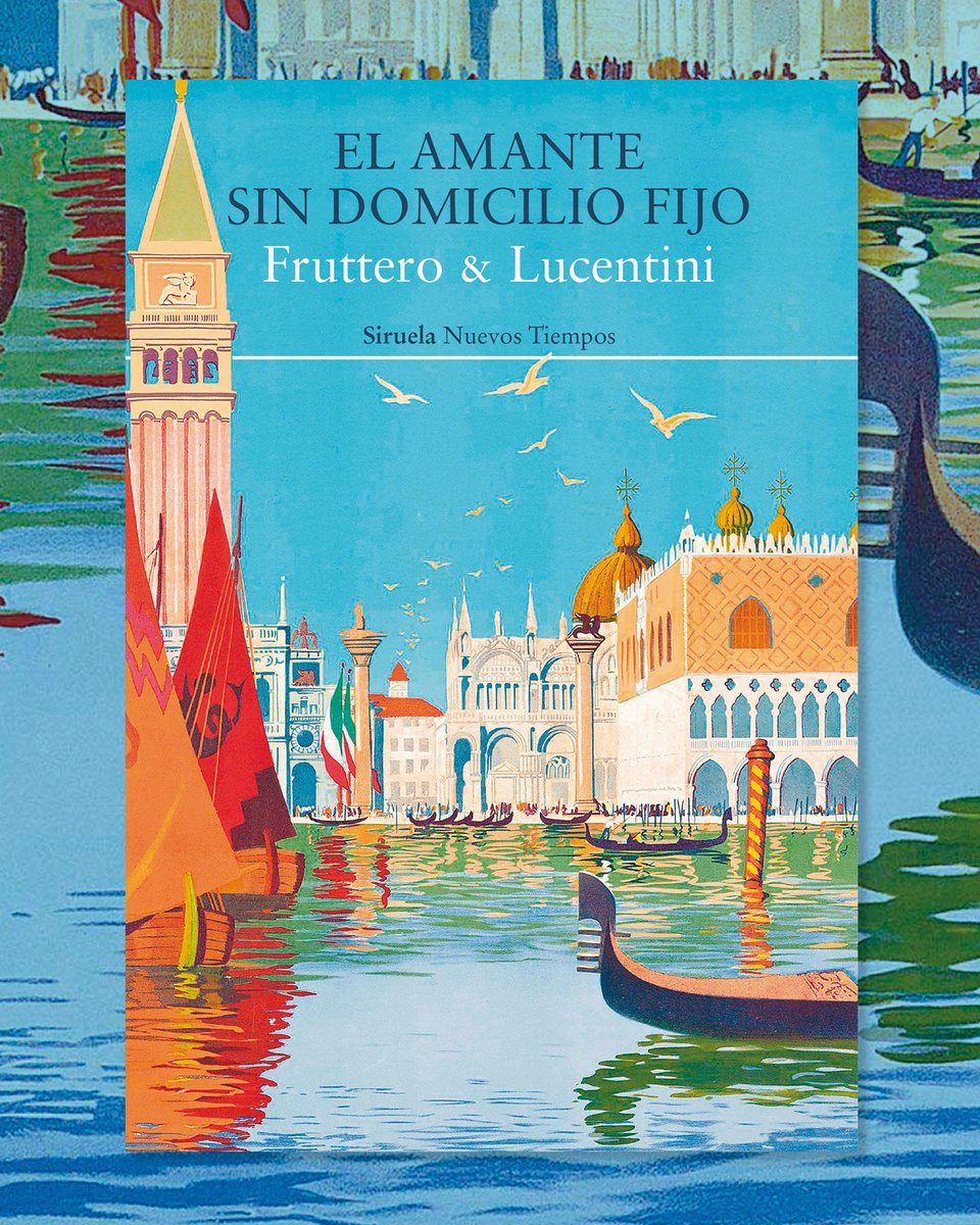 Con estas maravillosas lecturas, te invitamos a recorrer este verano las infinitas calles de #Venecia y sus canales.

📘 MARCA DE AGUA, del premio nobel de literatura Joseph Brodsky. lc.cx/L1dL0B

📘 EL AMANTE SIN DOMICILIO FIJO, de Fruttero &amp; Lucentini.