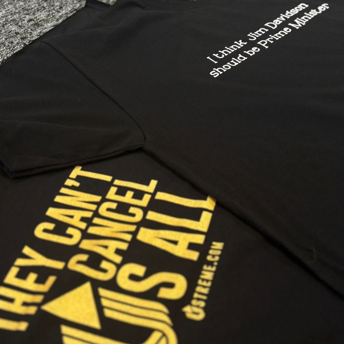 JimDOfficial's tweet image. Have you seen our great range of merchandise?
Head over to ustreme.news/shop/ for t shirts, beer mats, dvd's and more!