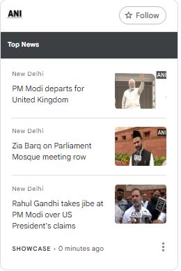 ani_digital's tweet image. ANI is also on Google News Showcase.
To follow, click ⤵
news.google.com/s/CBIwv8bOi0E?…