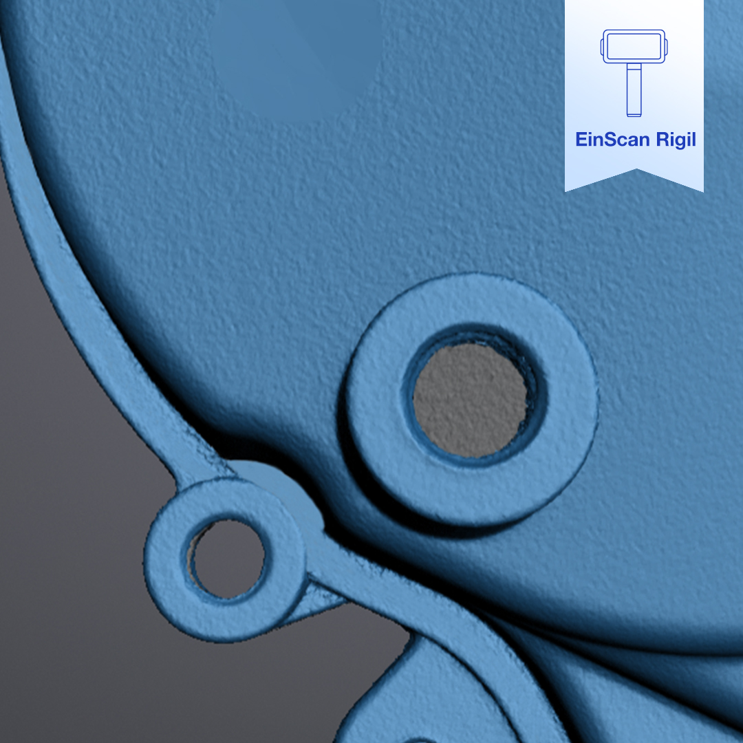 Shining3D's tweet image. Use EinScan Rigil to scan a timing cover!🔵
-Scan Resolution: Up to 0.05 mm (Small print size: <1mm)
-Scanning Mode: Blue Laser
-Work Mode: Standalone
-Alignment: Marker Alignment
#3DScanning #EinScanRigil #LaserScanning #ReverseEngineering #SHINING3D #EngineeringTools