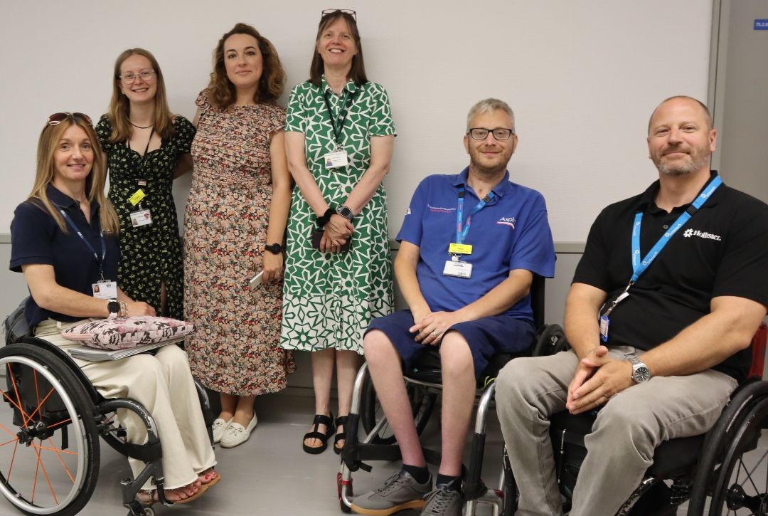 spinalinjuries's tweet image. 💬 "I recently spent a few days with support coordinator Leana delivering training to healthcare professionals and attending a relatives day at NSIC. I was so impressed with how much effort is put into educating the wider network of a patient" Gary Dawson, Support Network Manager