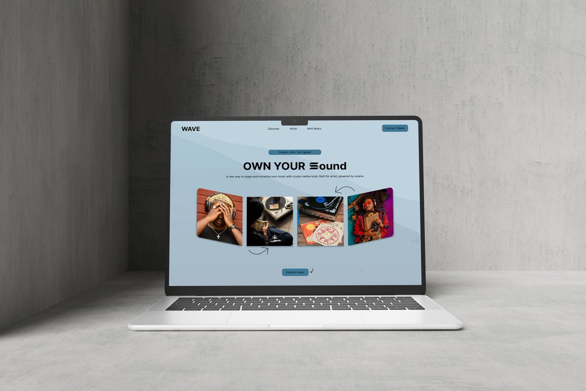spidersol_'s tweet image. Gm everyone 💛
Just designed a hero + nav concept for WAVE…. a music dApp idea built for the @Solana ecosystem.
It’s meant to feel bold, fluid, and web3-native.
Would love to hear you guys thoughts and suggestions