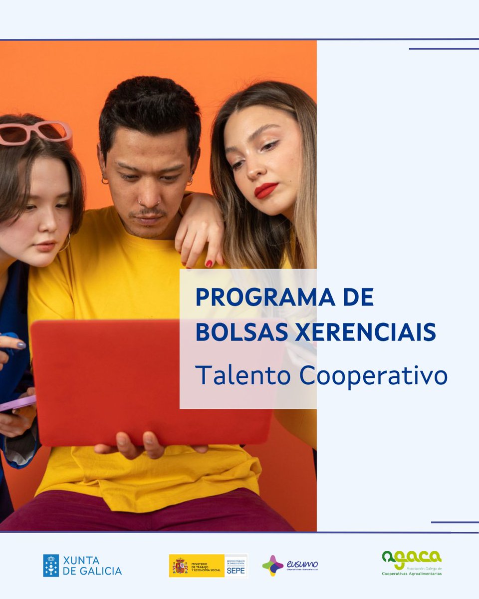 Eusumo Economía Social de Galicia (@eusumogal) on Twitter photo 💼Se o teu soño e traballar nunha cooperativa, <a href="/UnionEspazocoop/">Espazocoop</a> ofrece realizar prácticas na xerencia de 4 proxectos, no marco da #RedeEusumo
Localidades:
🔸Allariz
🔸 As Neves
🔸A Pobra do Caramiñal
🔸Vigo
ℹeusumo.gal/talento-cooper…
#cooperaticas #estudantes #BolsaDeEmprego 💼Se o teu soño e traballar nunha cooperativa, <a href="/UnionEspazocoop/">Espazocoop</a> ofrece realizar prácticas na xerencia de 4 proxectos, no marco da #RedeEusumo
Localidades:
🔸Allariz
🔸 As Neves
🔸A Pobra do Caramiñal
🔸Vigo
ℹeusumo.gal/talento-cooper…
#cooperaticas #estudantes #BolsaDeEmprego