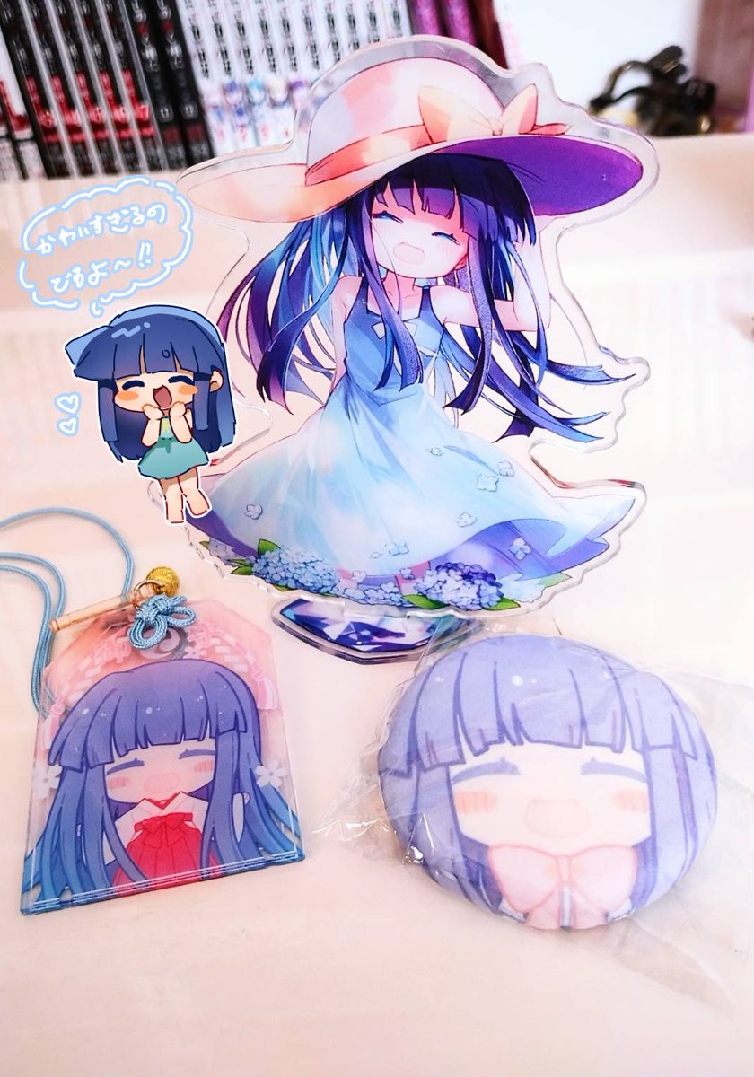Miee2828's tweet image. 遅れましたが柊りんさんの梨花ちゃんアクスタ届きました〜!梨花ちゃんの純粋無垢な笑顔が可愛すぎます!!!!🥰✨✨今度旅行するときに連れていきます!🙌
それとミニ色紙もありがとうございます!!!家宝にします…!😭😭✨✨