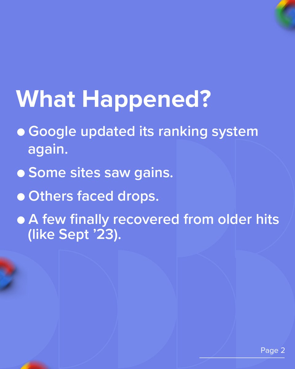 Infidigit's tweet image. The June 2025 @Google Core Update is complete.

Some sites rose. Some fell. Some recovered.

If you’re unsure where you stand, we can help.

Comment &quot;Google&quot; for a quick post-update SEO review.

#googlecoreupdate #june2025update #seoupdate #infidigit #searchalgorithm