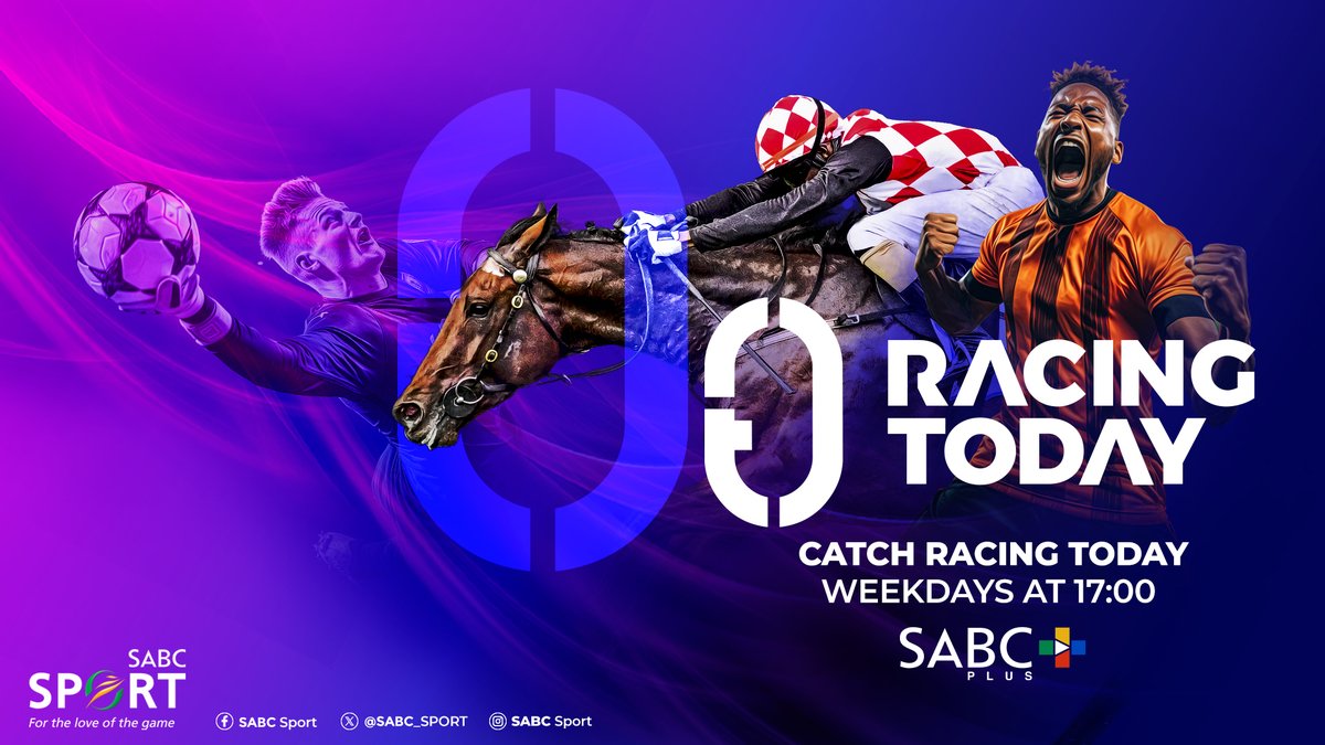SABC_Sport's tweet image. #RacingToday keeps bringing the heat! 🏇⚽️
Your go-to show for all things horseracing and soccer, packed with expert insight, highlights, and winning energy!
📅Weekdays |⏲️17:00 |
📺SABC Sport
📱Stream on sabc-plus.com
#SABCSport |