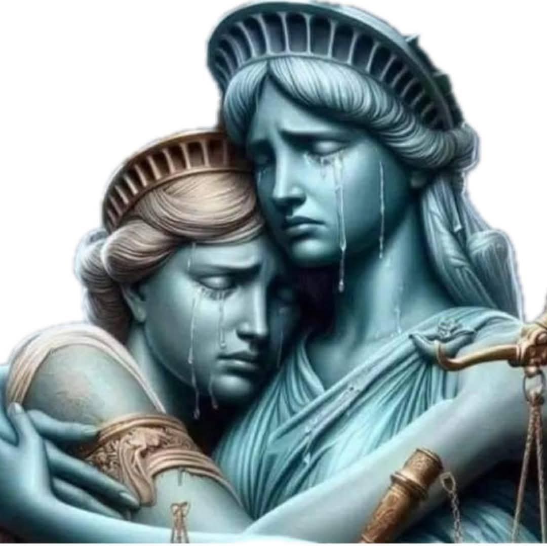 Flowers4myHair's tweet image. Lady Liberty and Lady Justice
have been brought to tears. 😢
Stand up for Democracy! 🗽
#wtpBlueResists