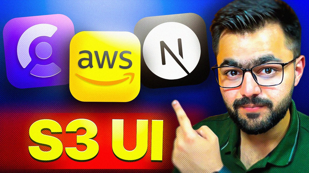 piyushgarg_dev's tweet image. Building Web-Based File Manager Powered By @awscloud S3 and @ClerkDev on @nextjs
youtu.be/g_V7y1Wh-R8
