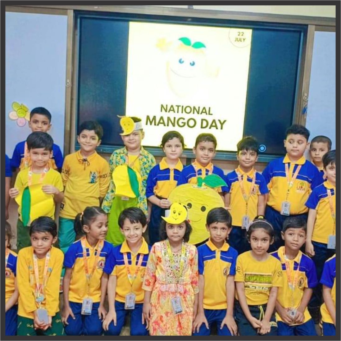 🍋 Mango Day at Nanhi Phulwari was a burst of golden joy at SARA!
From mango-themed art and music to juicy fun all around, our little ones celebrated learning the sweetest way possible.

#MangoJoyAtSARA #GoldenGiggles #FruitfulLearning

#DippedInYellow #MangoJoyAtSARA