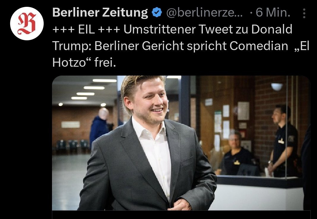 oida_grantler's tweet image. So wenig, verdammt wenig ich von diesem El Hotzo halte. Es ist die richtige Entscheidung, pro Meinungsfreiheit. Was sagt ihr?