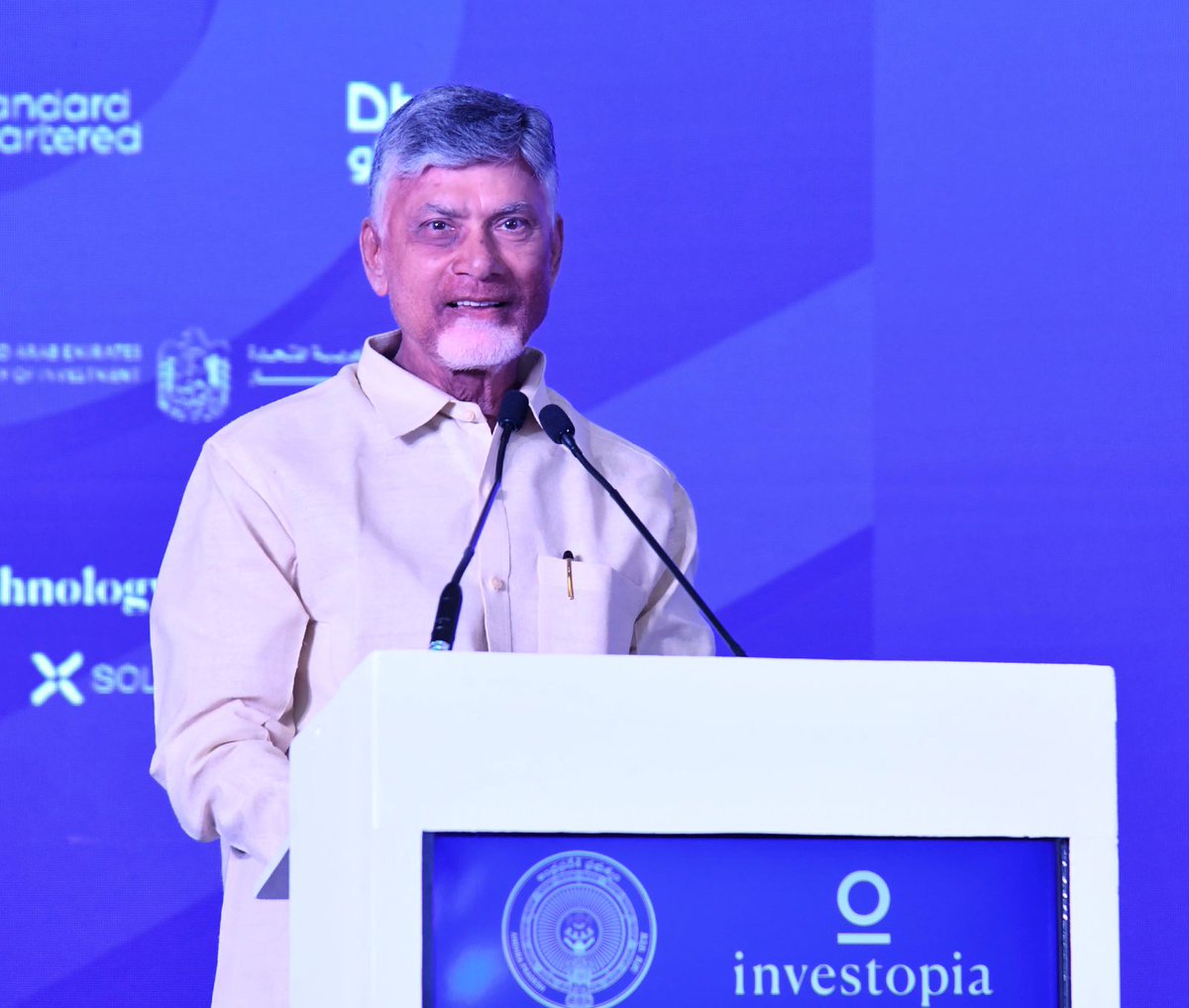 ncbn's tweet image. Addressed the Investopia Global: Andhra Pradesh Conference today. An initiative of the Government of UAE, Investopia is bringing together various stakeholders, including investors, business leaders, and government officials, to explore business opportunities in our state.
I…