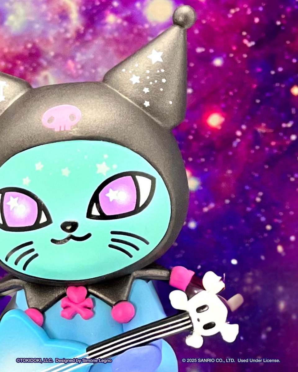 sanriodaily's tweet image. teasers for the new sanrio x tokidoki collab go crazy 😭💫