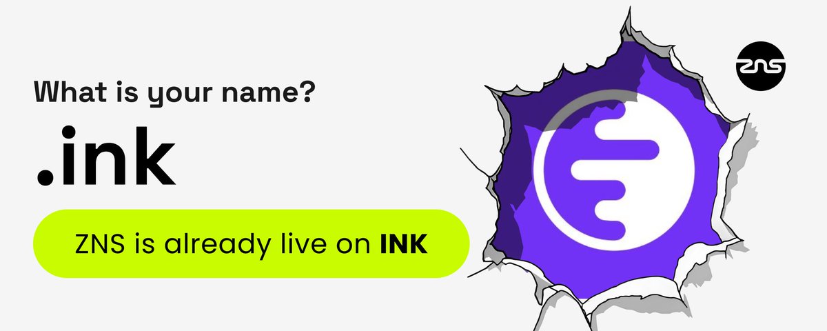 ZNSConnect's tweet image. 🖋 Your Web3 Identity, Masterpiece-Ready with @inkonchain

.ink domains — where digital identity meets artistic expression on superchain.  

✍️Ink the future;
👉Unleashed by Kraken;
⛓️Built on the Superchain;
🔐 ZK-verified ownership
🔄 Cross-chain composability via ZNS

Already…
