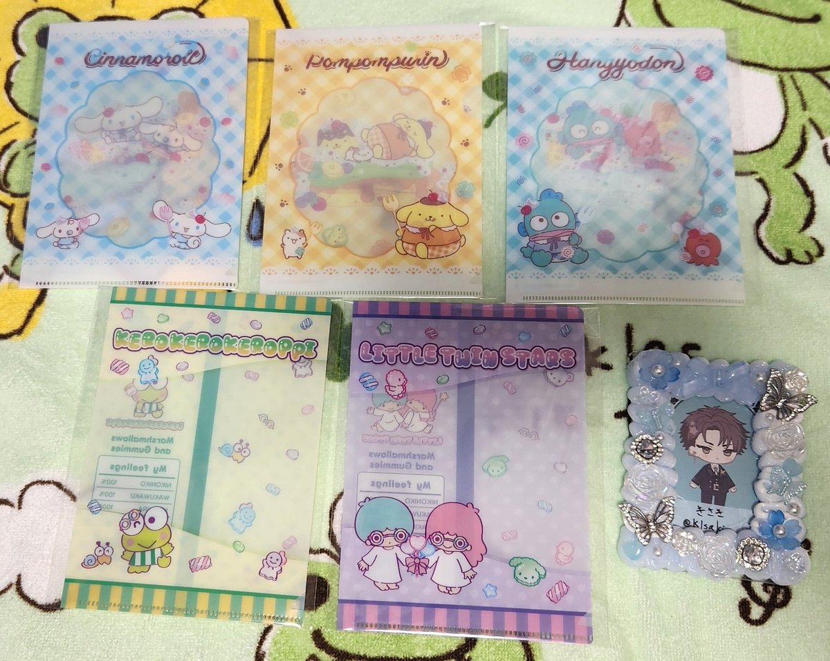 【交換】サンリオ DAISO ダイソー ミニ クリアファイル

《譲》
シナモロール、ポムポムプリン、ハンギョドン、けろけろけろっぴ、リトルツインスターズ(キキララ)
《求》
タキシードサム

・郵送での交換希望です📮
・初回お取引プロカ必読
検索からでもお気軽にお声掛けください🌺