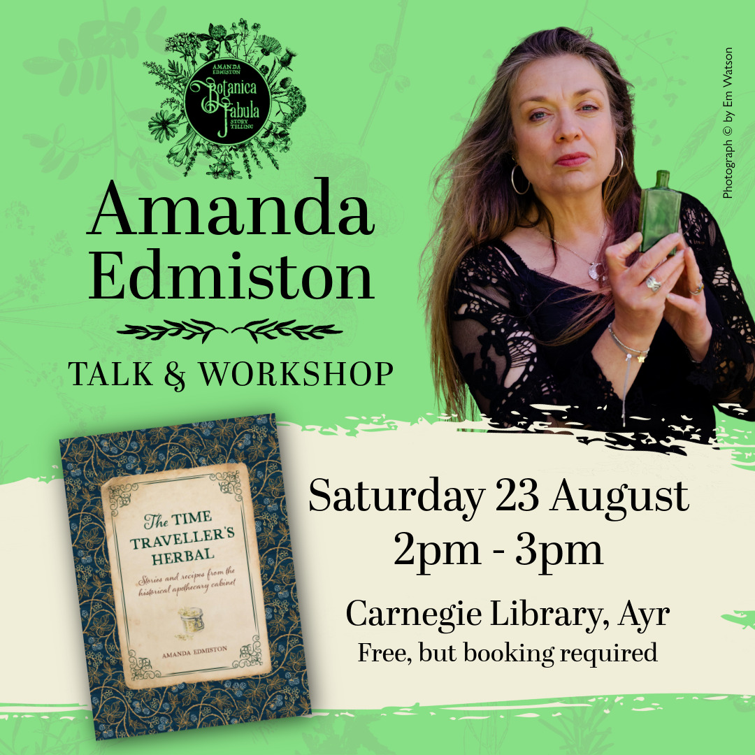 South Ayrshire Libraries (@salibraries) on Twitter photo Step into a world of wild gardens & whispered secretsโฆ Join herbal storyteller Amanda Edmiston as she weaves folklore, history & magic.๐ฟโจ
๐
Carnegie Library | Saturday 23 August | 2pm - 3pm | Free event โ adults only
๐๏ธ Book online: โฆyrshirelibraries.eventcalendarapp.com/author-talk-anโฆ Step into a world of wild gardens & whispered secretsโฆ Join herbal storyteller Amanda Edmiston as she weaves folklore, history & magic.๐ฟโจ
๐
Carnegie Library | Saturday 23 August | 2pm - 3pm | Free event โ adults only
๐๏ธ Book online: โฆyrshirelibraries.eventcalendarapp.com/author-talk-anโฆ