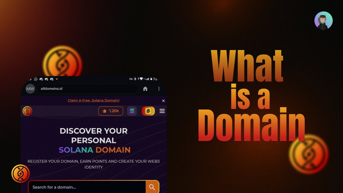 darius_omejiaku's tweet image. Every website you visit, from your favorite blog to the biggest online store starts with a domain name...
But what exactly is a domain?
At its core, a domain is your address on the internet. Just like your home address tells people where to find you in the real world... 👇