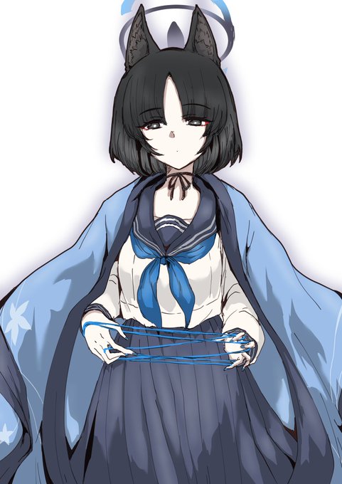 今日の日課はふぁんてぃあぷらんからブルアカの桐生キキョウさんです