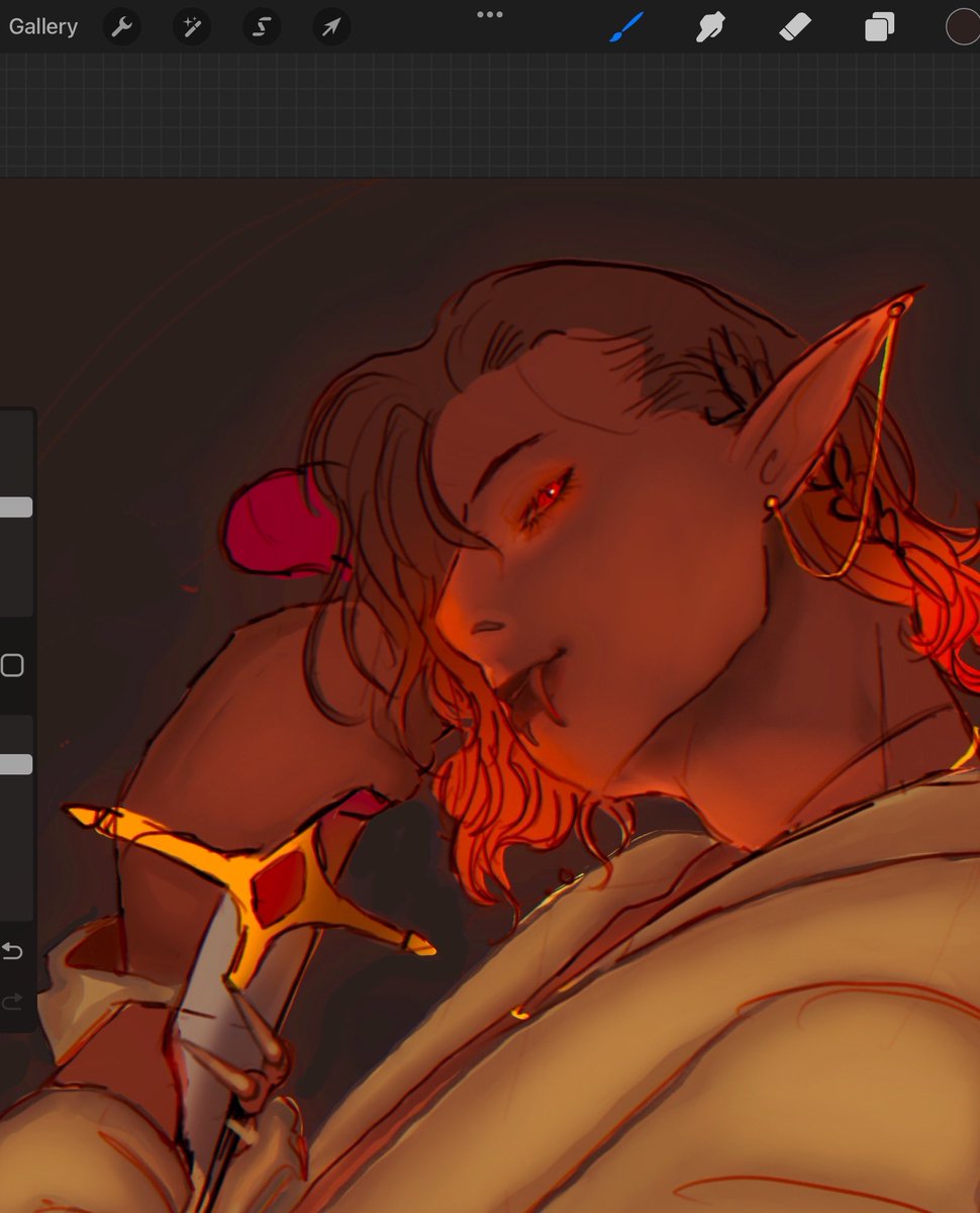 deusoraa's tweet image. hellooo! sorry for going MIA for a few days, was dealing with uni &amp;lt;/3 have a recent quick art of an OC for an rp group hehe

still looking for #artmoots&amp;lt;3 #artwt