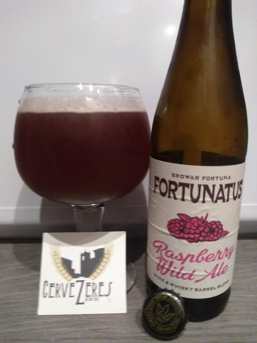CerveZeres (@cervezeres) on Twitter photo BuenosDias🌞 CerveZer@s #BrowarFortuna POLONIA🇵🇱 cerveza🍺 FORTUNATUS RASPBERRY WILD ALE #LimitedEdition Wine&Whisky Barrel Blend 5% Aroma a frambuesa, flores, madera y vino. Sabor dulce, ácido, agrio y vinoso #nazdrowie🍻 #salud🍻 Buen miércoles para todd@s desde <a href="/CerveZeres/">CerveZeres</a> BuenosDias🌞 CerveZer@s #BrowarFortuna POLONIA🇵🇱 cerveza🍺 FORTUNATUS RASPBERRY WILD ALE #LimitedEdition Wine&Whisky Barrel Blend 5% Aroma a frambuesa, flores, madera y vino. Sabor dulce, ácido, agrio y vinoso #nazdrowie🍻 #salud🍻 Buen miércoles para todd@s desde <a href="/CerveZeres/">CerveZeres</a>