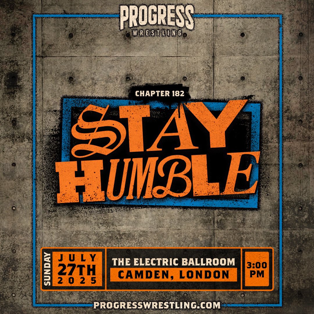 ThisIs_Progress's tweet image. 🚨 STAY HUMBLE UPDATE 🚨
Will Kroos vs Gene Munny will now take place at a later date but the family fallout continues as Session Moth will be competing this Sunday.
Find out who she will be facing at 1pm today.
#PROGRESSWrestling