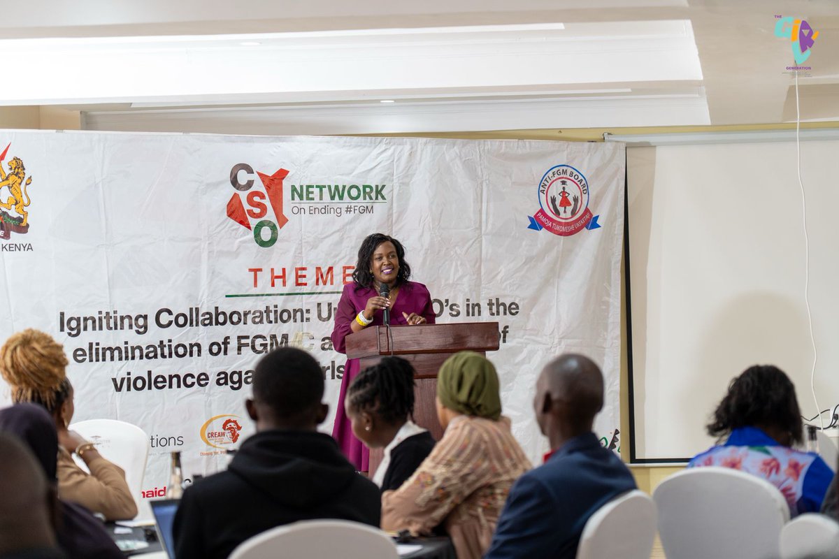 The Girl Generation (@thegirlgen) on Twitter photo <a href="/lolojuberna/">Bernadette Loloju</a> CEO of the <a href="/AFGMBoard/">Anti-FGM Board Kenya</a> during the <a href="/CSONetworkKenya/">CSO Network Kenya #EndFGM</a> launch and unveiling, reminded us: grassroots organisations aren’t just partners – they’re the driving force to end FGM. Her call? Invest in communities and work together so every girl grows up safe and free. <a href="/lolojuberna/">Bernadette Loloju</a> CEO of the <a href="/AFGMBoard/">Anti-FGM Board Kenya</a> during the <a href="/CSONetworkKenya/">CSO Network Kenya #EndFGM</a> launch and unveiling, reminded us: grassroots organisations aren’t just partners – they’re the driving force to end FGM. Her call? Invest in communities and work together so every girl grows up safe and free.