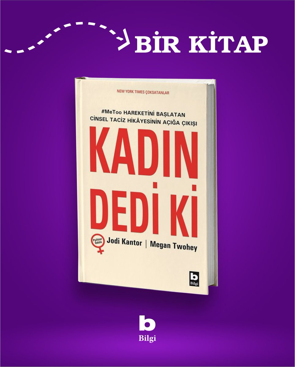 BilgiYayinevi's tweet image. 📚🎬 Bir Kitap, Bir Film
İki cesur gazetecinin kaleminden gerçekleri açığa çıkaran etkileyici bir eser!
Harvey Weinstein’in cinsel taciz ve istismar vakalarını gün yüzüne çıkararak #MeToo hareketine ilham veren bu kitap, sessizliği bozan kadınların hikâyelerini anlatıyor.
Bu…