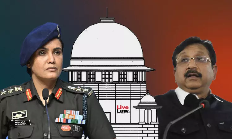 Live Law (@livelawindia) on Twitter photo #BREAKING| Plea filed by <a href="/drjayathakur/">Dr. Jaya Thakur</a> in Supreme Court against BJP Minister Kunwar Vijay Shah over his comment calling #ColonelSofiyaQureshi a "sister of terrorists"
The petitioner seeks the removal of Shah from the ministerial post as his conduct violated Article 164(3) of #BREAKING| Plea filed by <a href="/drjayathakur/">Dr. Jaya Thakur</a> in Supreme Court against BJP Minister Kunwar Vijay Shah over his comment calling #ColonelSofiyaQureshi a "sister of terrorists"
The petitioner seeks the removal of Shah from the ministerial post as his conduct violated Article 164(3) of