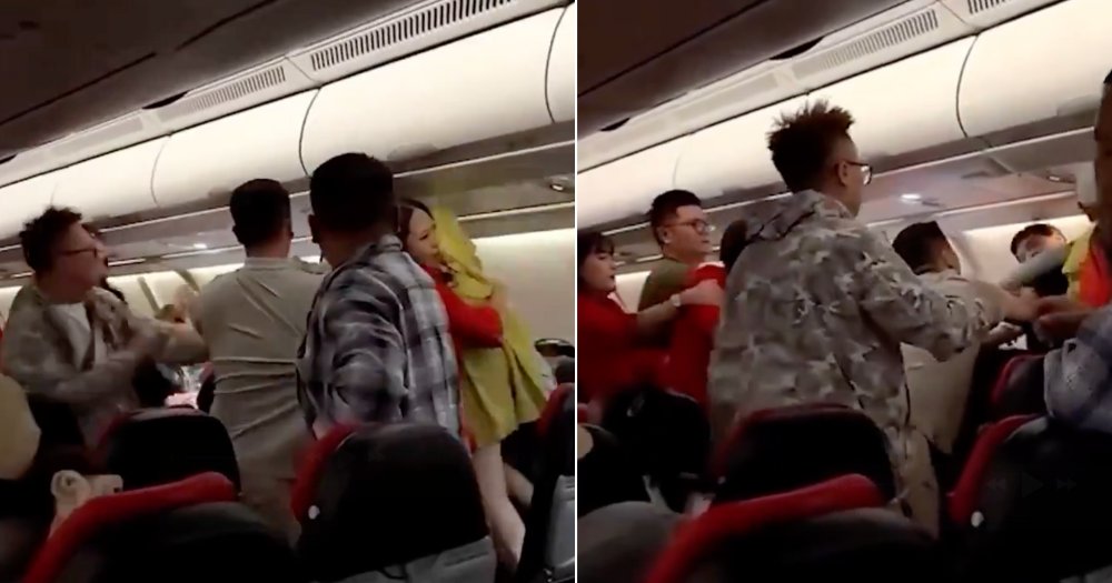 MothershipSG's tweet image. Passengers on AirAsia X flight from KL to Chengdu fight, allegedly over speaking too loudly after cabin lights dimmed
bit.ly/4o1yXUb