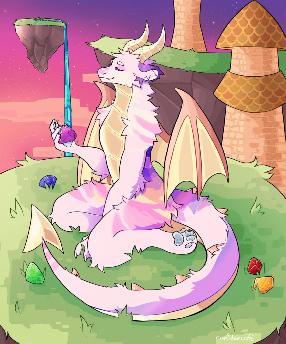 canidaecafe's tweet image. artfight attack on @corvidcalling 🩷
